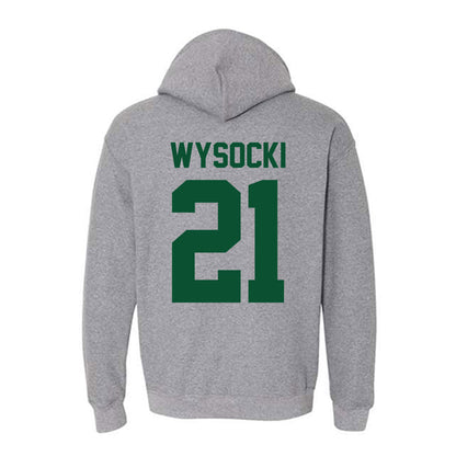 Miami - NCAA Women's Soccer : Carlie Wysocki - Classic Shersey Hooded Sweatshirt-1