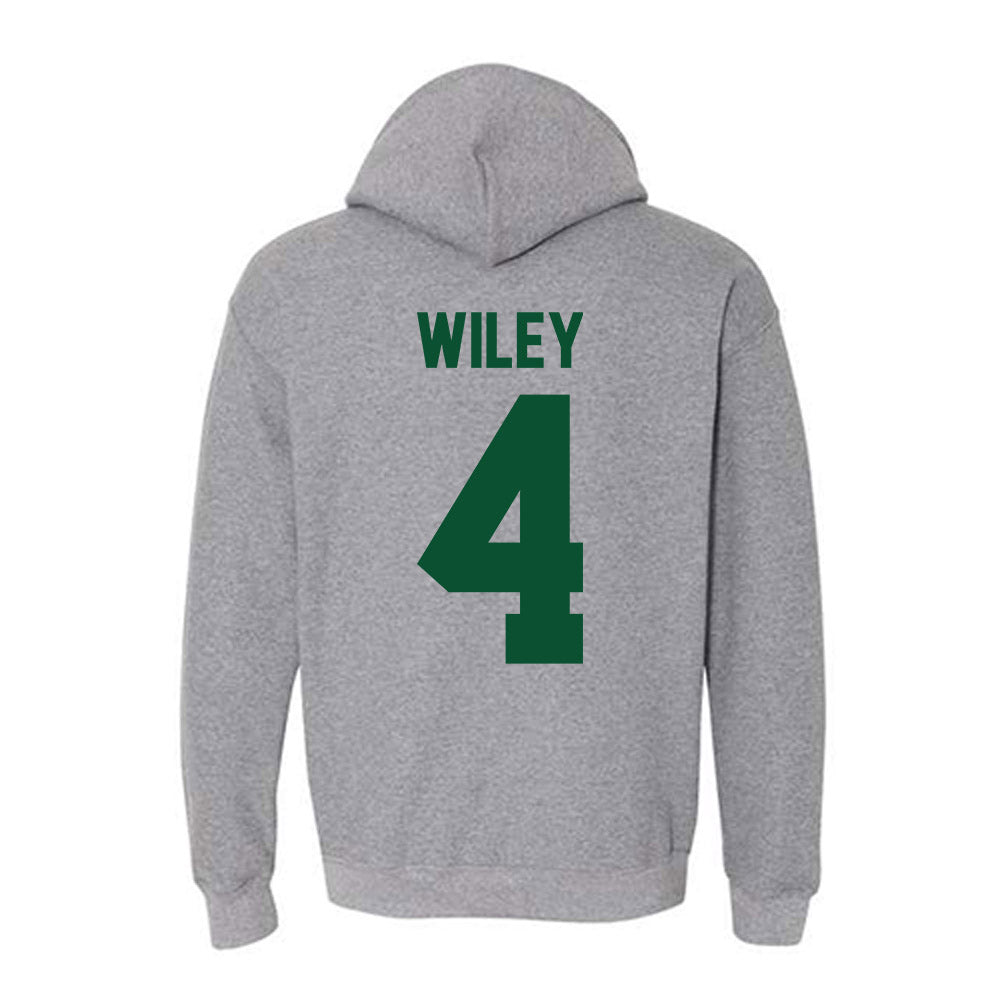 Miami - NCAA Women's Volleyball : Logan Wiley - Classic Shersey Hooded Sweatshirt-1