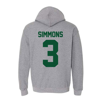 Miami - NCAA Women's Soccer : Noelle Simmons - Classic Shersey Hooded Sweatshirt-1