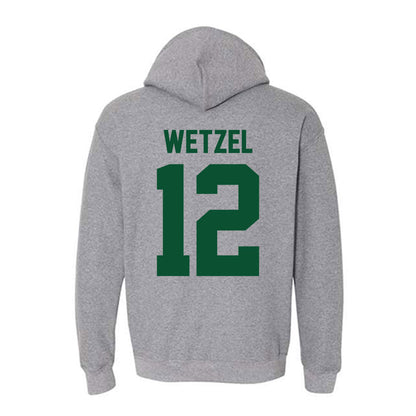 Miami - NCAA Women's Basketball : Natalie Wetzel - Classic Shersey Hooded Sweatshirt-1