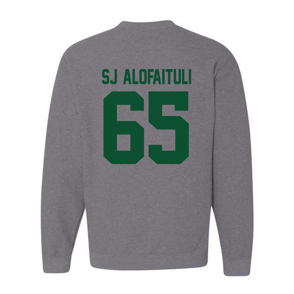 Miami - NCAA Football : Seuseu "SJ" Alofaituli - Classic Shersey Crewneck Sweatshirt-1