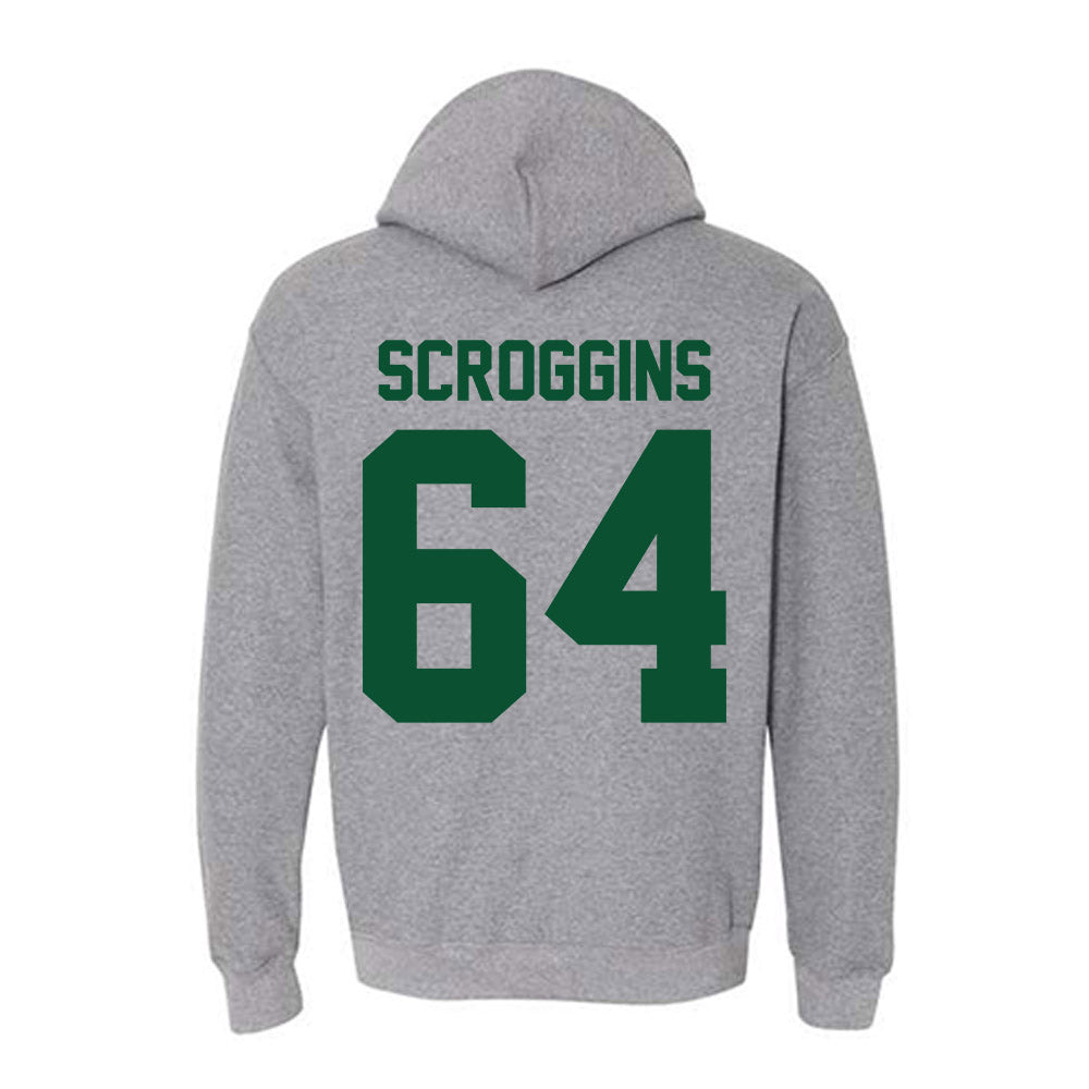 Miami - NCAA Football : Ralph Scroggins - Classic Shersey Hooded Sweatshirt-1