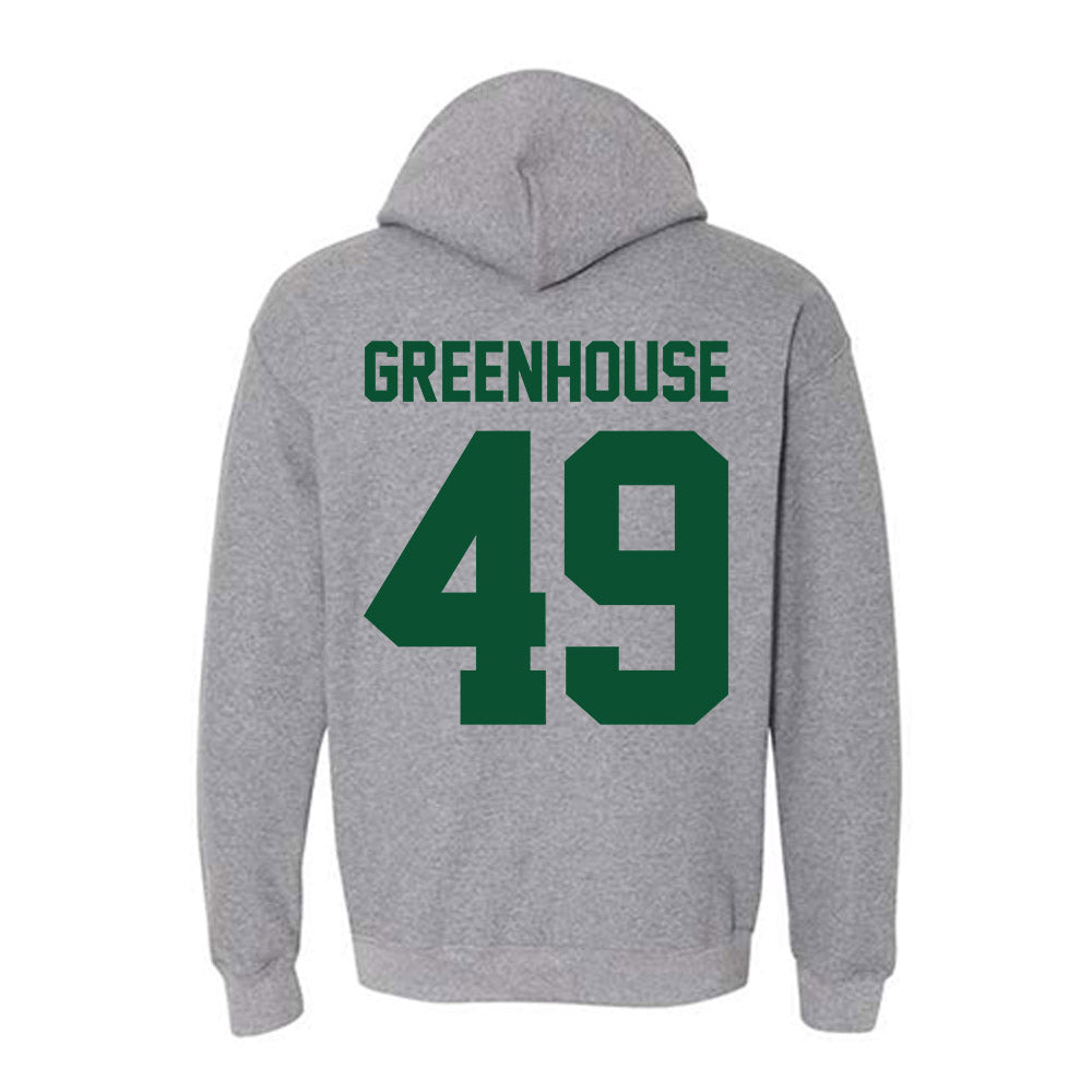 Miami - NCAA Baseball : Mason Greenhouse - Classic Shersey Hooded Sweatshirt-1