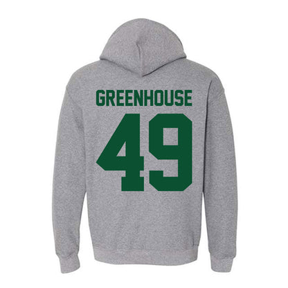 Miami - NCAA Baseball : Mason Greenhouse - Classic Shersey Hooded Sweatshirt-1