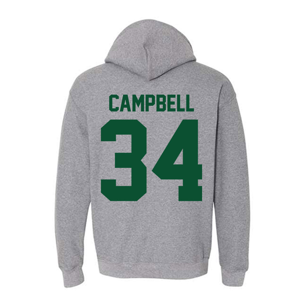 Miami - NCAA Football : Jordan Campbell - Classic Shersey Hooded Sweatshirt-1