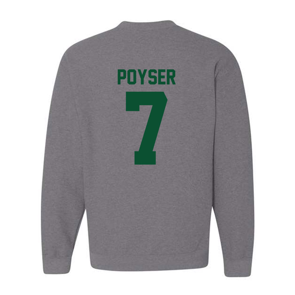 Miami - NCAA Football : Zechariah Poyser - Classic Shersey Crewneck Sweatshirt-1