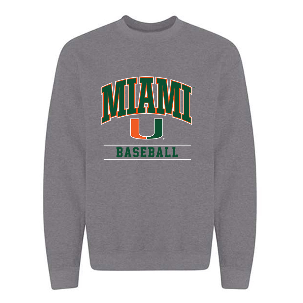 Miami - NCAA Baseball : Jailen Watkins - Classic Shersey Crewneck Sweatshirt-0