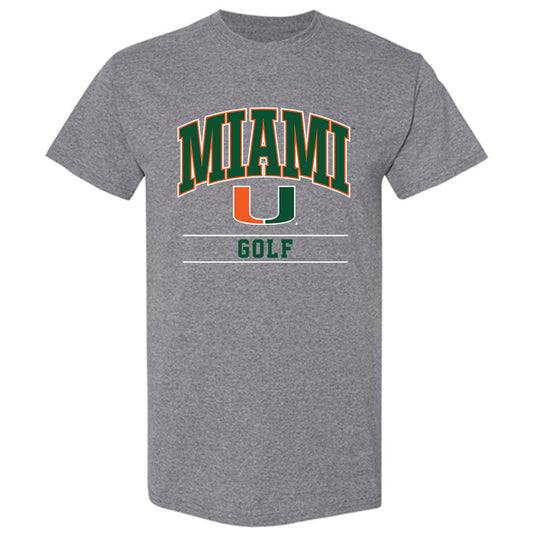 Miami - NCAA Women's Golf : Barbora Bujakova - Classic Shersey T-Shirt-0