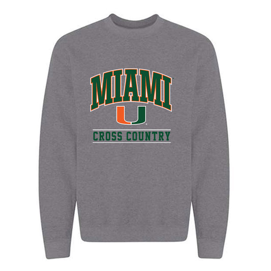 Miami - NCAA Women's Cross Country : Milla Cronin - Classic Shersey Crewneck Sweatshirt-0