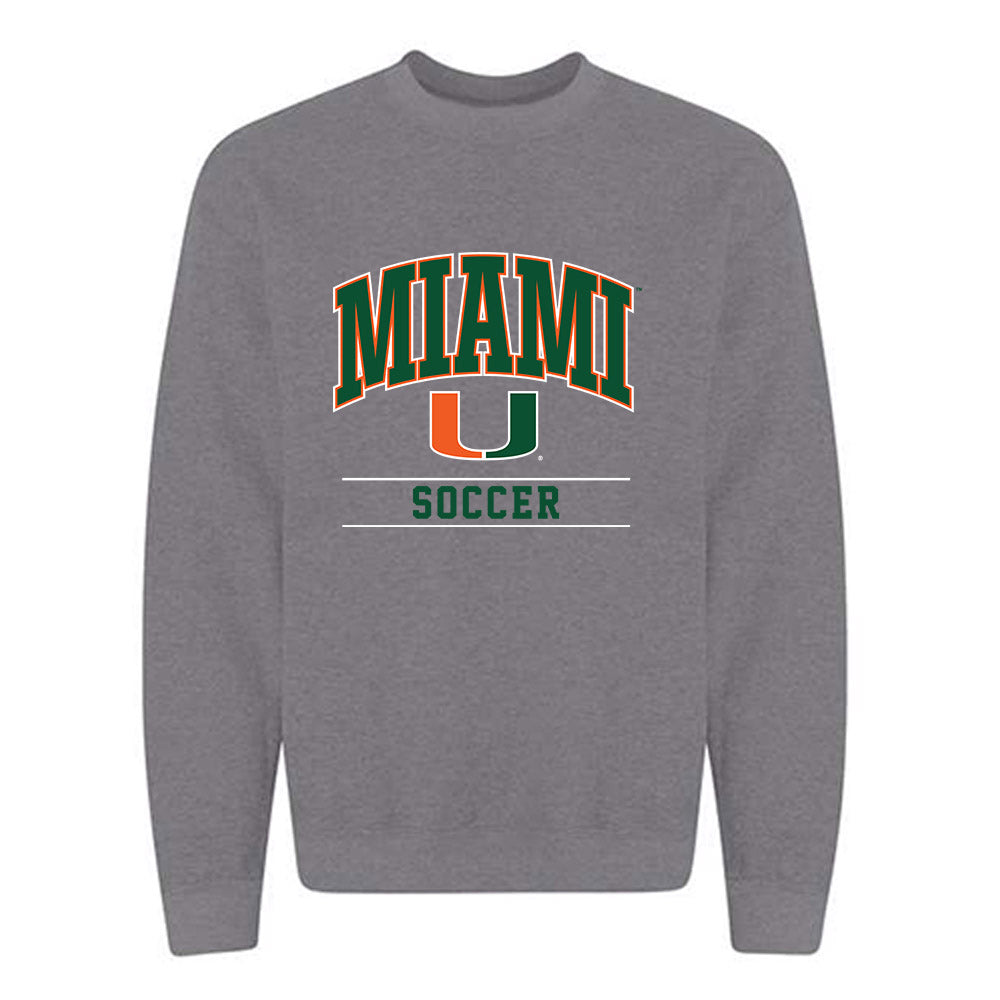 Miami - NCAA Women's Soccer : Dakota Harrell - Classic Shersey Crewneck Sweatshirt-0