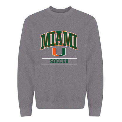 Miami - NCAA Women's Soccer : Dakota Harrell - Classic Shersey Crewneck Sweatshirt-0