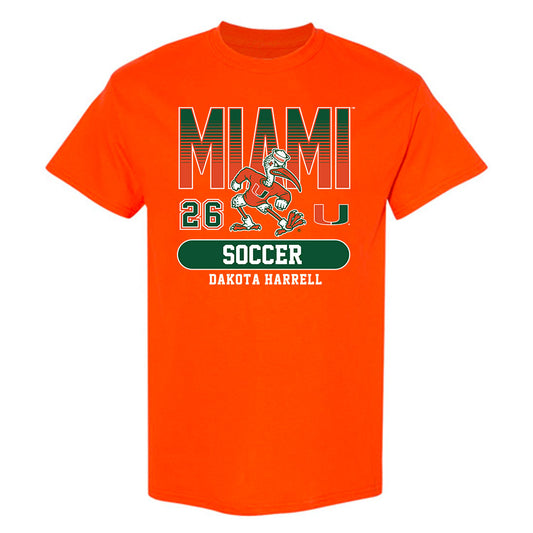Miami - NCAA Women's Soccer : Dakota Harrell - Classic Fashion Shersey T-Shirt-0