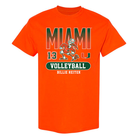 Miami - NCAA Women's Volleyball : Billie Reiter - Classic Fashion Shersey T-Shirt-0