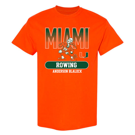 Miami - NCAA Women's Rowing : Anderson Blalock - Classic Fashion Shersey T-Shirt