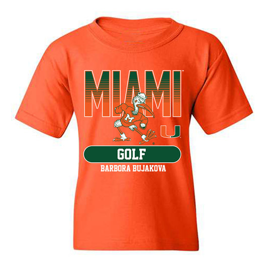 Miami - NCAA Women's Golf : Barbora Bujakova - Classic Fashion Shersey Youth T-Shirt-0