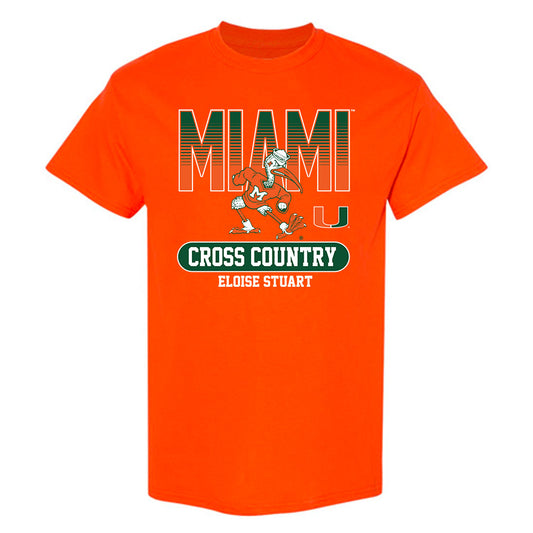 Miami - NCAA Women's Cross Country : Eloise Stuart - Classic Fashion Shersey T-Shirt-0