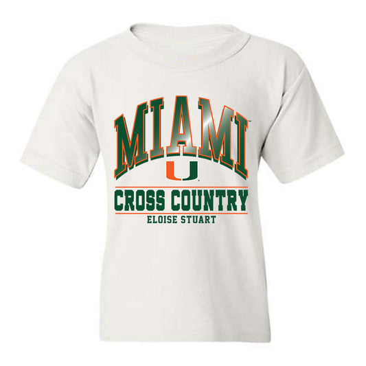 Miami - NCAA Women's Cross Country : Eloise Stuart - Classic Fashion Shersey Youth T-Shirt-0