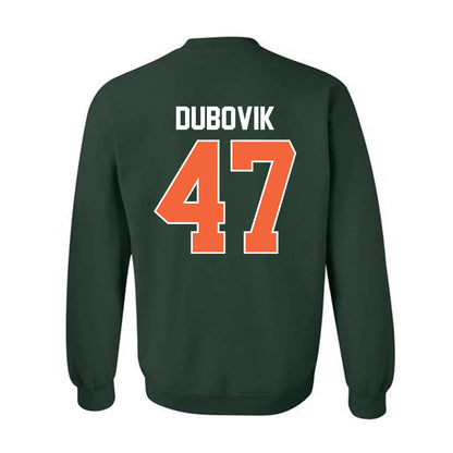 Miami - NCAA Baseball : Dylan Dubovik - Sports Shersey Crewneck Sweatshirt-1