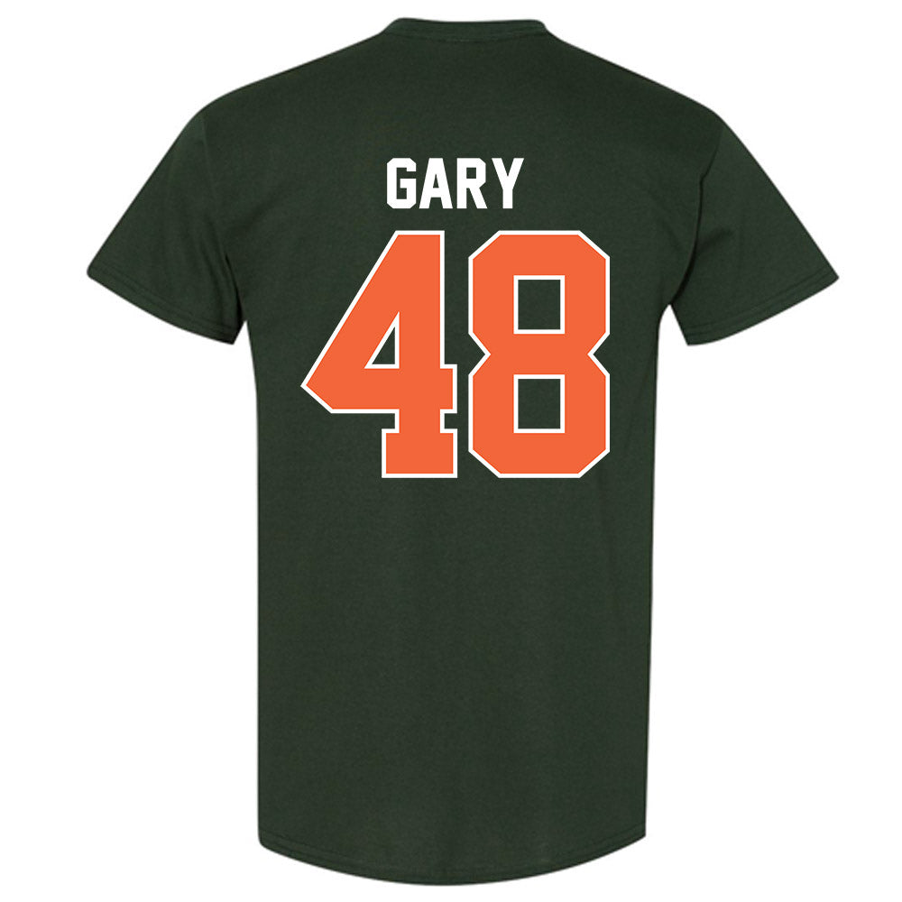 Miami - NCAA Baseball : Bennett Gary - Sports Shersey T-Shirt-1