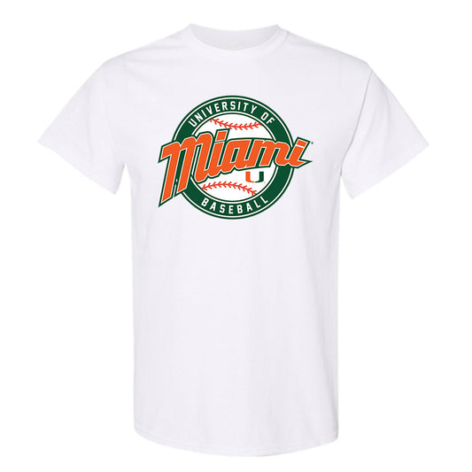 Miami - NCAA Baseball : Howard DeRias - Sports Shersey T-Shirt-0