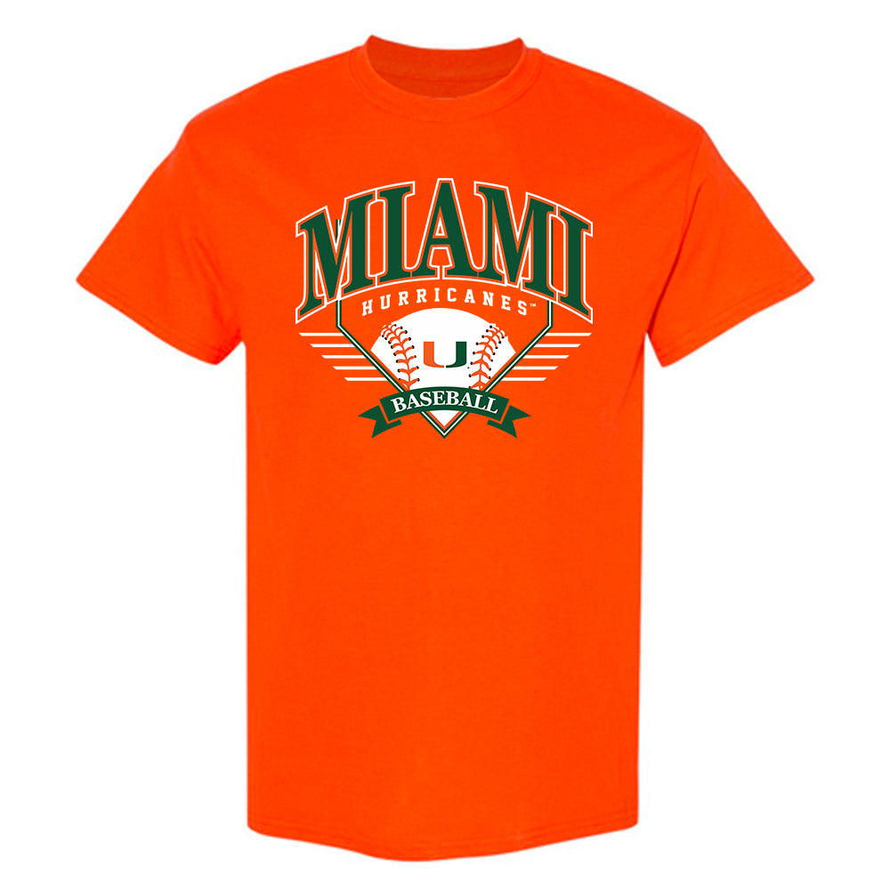 Miami - NCAA Baseball : Rob Evans - Sports Shersey T-Shirt-0