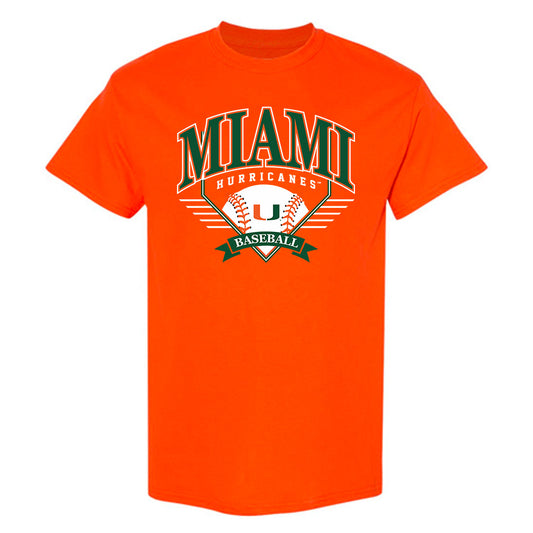 Miami - NCAA Baseball : Cian Copeland - Sports Shersey T-Shirt-0
