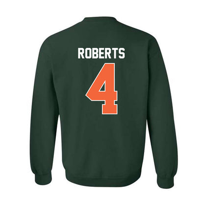 Miami - NCAA Women's Basketball : Jasmyne Roberts - Sports Shersey Crewneck Sweatshirt