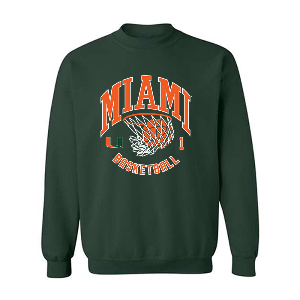 Miami - NCAA Women's Basketball : Cameron Williams - Sports Shersey Crewneck Sweatshirt-0