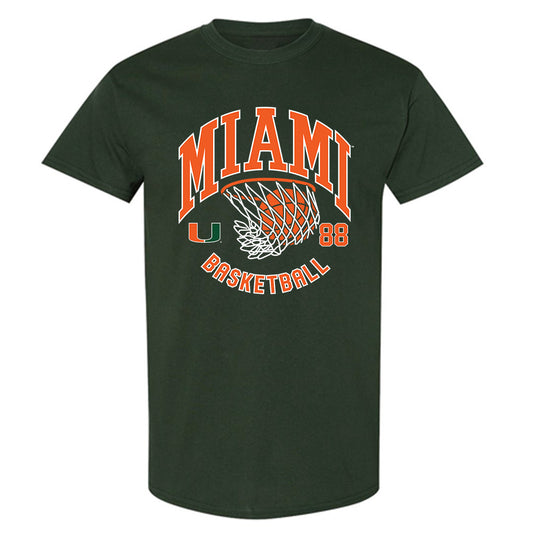 Miami - NCAA Men's Basketball : Timotej Malovec - Sports Shersey T-Shirt-0