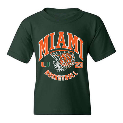 Miami - NCAA Women's Basketball : Meredith Tippner - Sports Shersey Youth T-Shirt-0