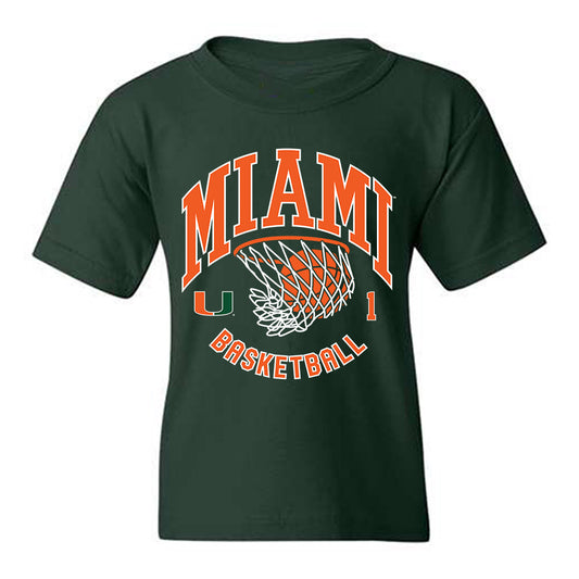 Miami - NCAA Women's Basketball : Cameron Williams - Sports Shersey Youth T-Shirt-0