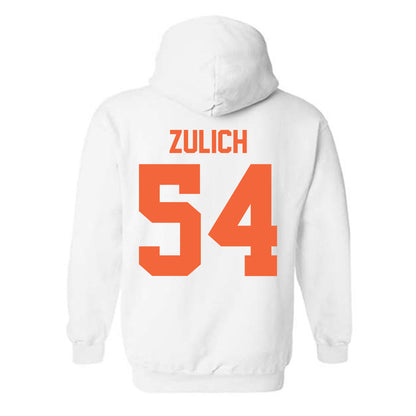 Miami - NCAA Women's Basketball : Sophia Zulich - Sports Shersey Hooded Sweatshirt