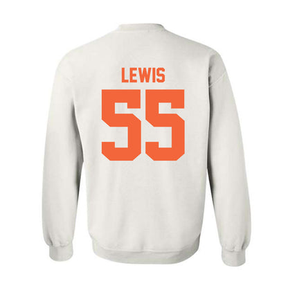 Miami - NCAA Men's Basketball : Acaden Lewis - Sports Shersey Crewneck Sweatshirt-1