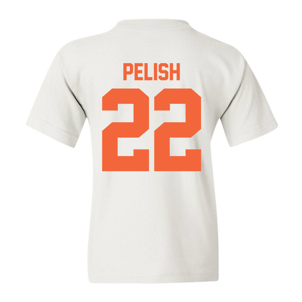 Miami - NCAA Women's Basketball : Simone Pelish - Sports Shersey Youth T-Shirt
