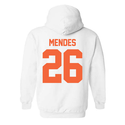 Miami - NCAA Women's Basketball : Dayana Mendes - Sports Shersey Hooded Sweatshirt-1
