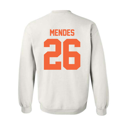 Miami - NCAA Women's Basketball : Dayana Mendes - Sports Shersey Crewneck Sweatshirt-1