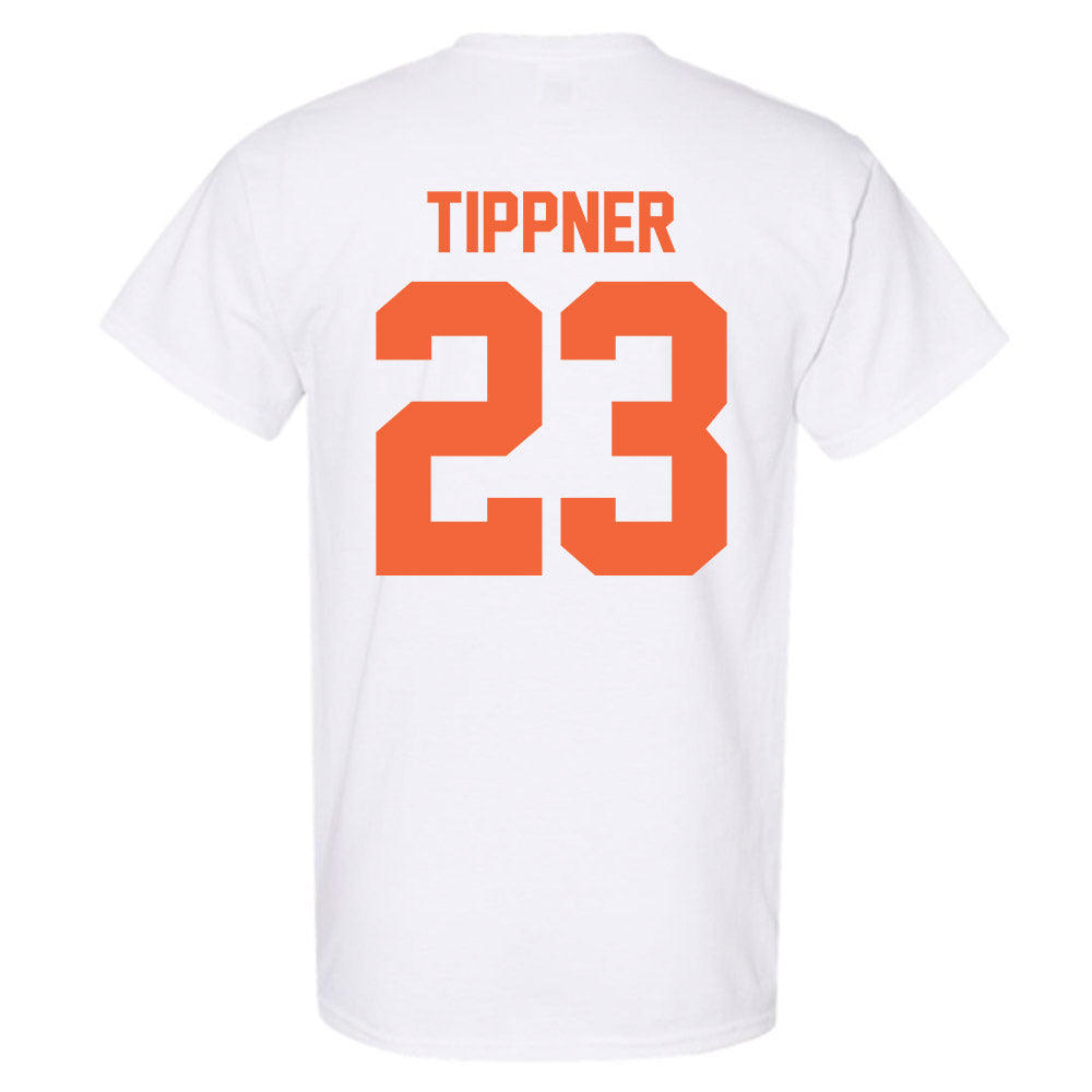 Miami - NCAA Women's Basketball : Meredith Tippner - Sports Shersey T-Shirt-1