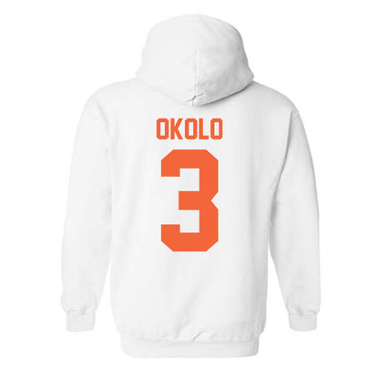 Miami - NCAA Women's Basketball : Soma Okolo - Sports Shersey Hooded Sweatshirt-1