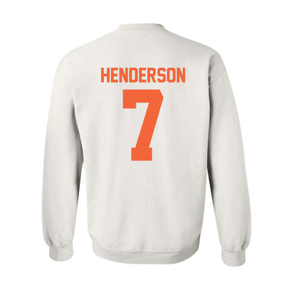 Miami - NCAA Men's Basketball : Shelton Henderson - Sports Shersey Crewneck Sweatshirt-1