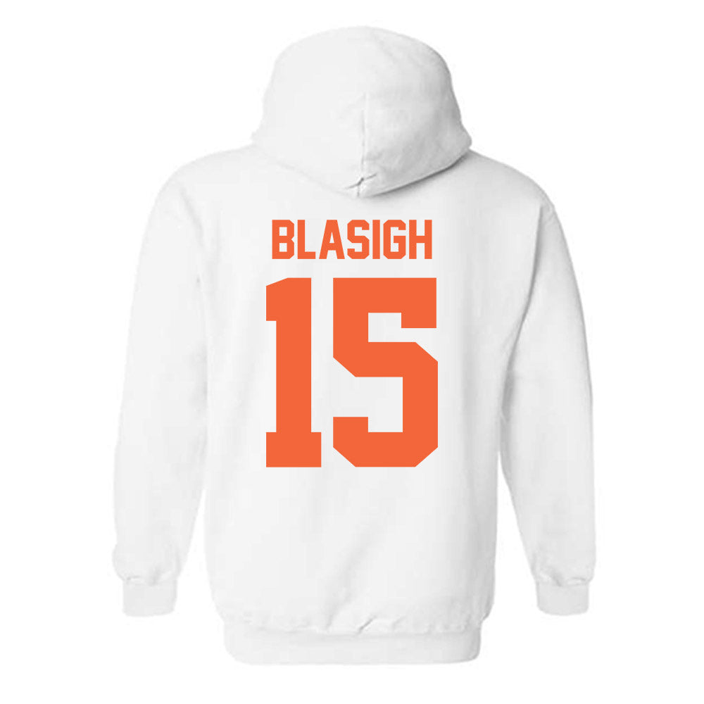 Miami - NCAA Women's Basketball : Vittoria Blasigh - Sports Shersey Hooded Sweatshirt-1