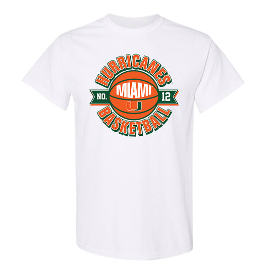 Miami - NCAA Women's Basketball : Natalie Wetzel - Sports Shersey T-Shirt-0