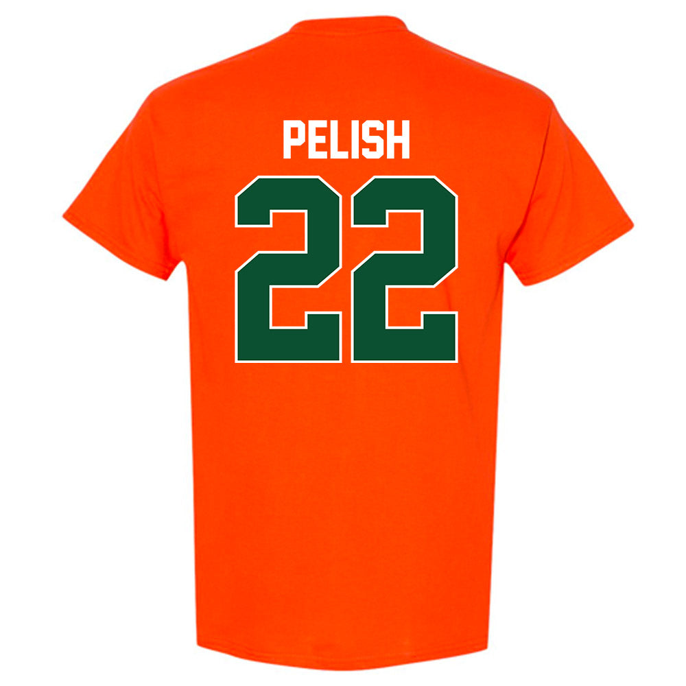 Miami - NCAA Women's Basketball : Simone Pelish - Sports Shersey T-Shirt