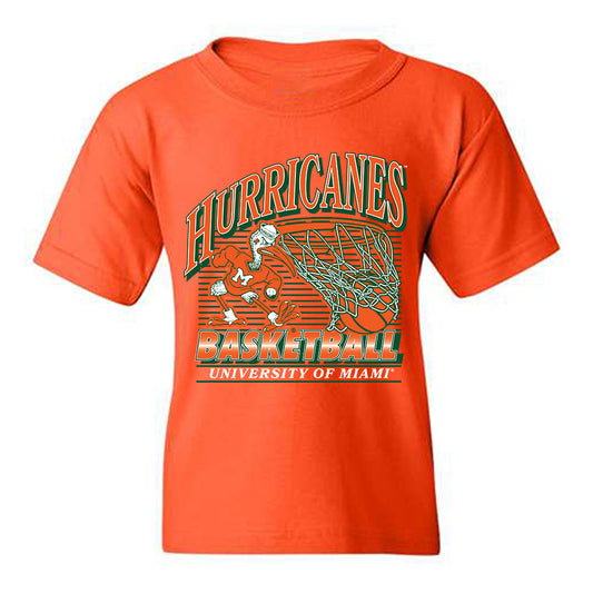 Miami - NCAA Women's Basketball : Natalie Wetzel - Sports Shersey Youth T-Shirt-0