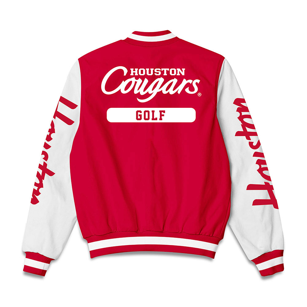 Houston - NCAA Men's Golf : Matt Pawly - Bomber Jacket-1
