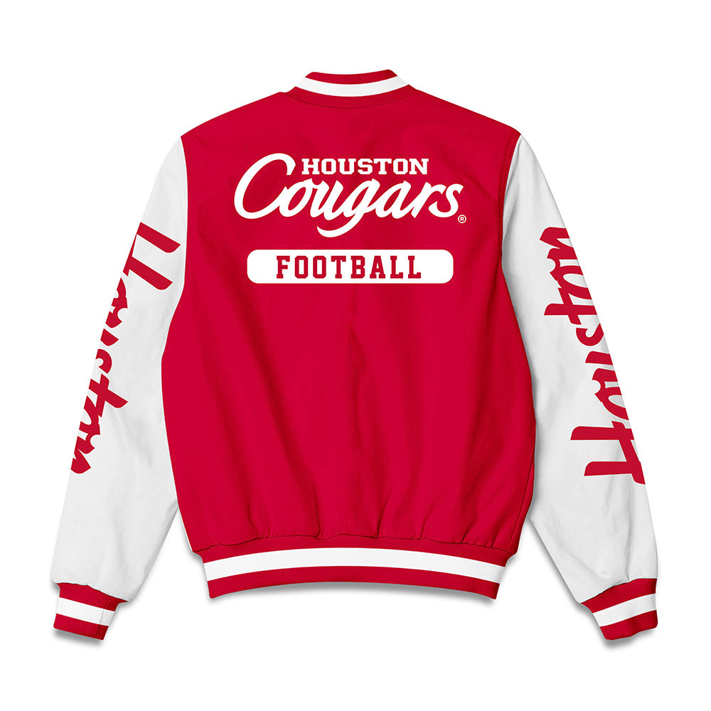 Houston - NCAA Football : Christian Brathwaite - Bomber Jacket-1