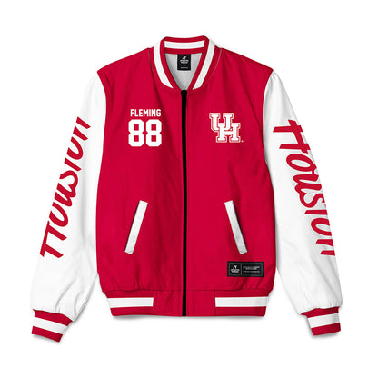 Houston - NCAA Football : Xavier Fleming - Bomber Jacket-0
