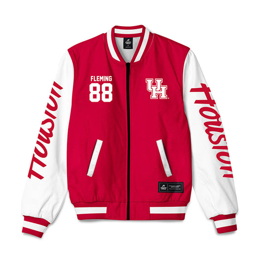 Houston - NCAA Football : Xavier Fleming - Bomber Jacket-0
