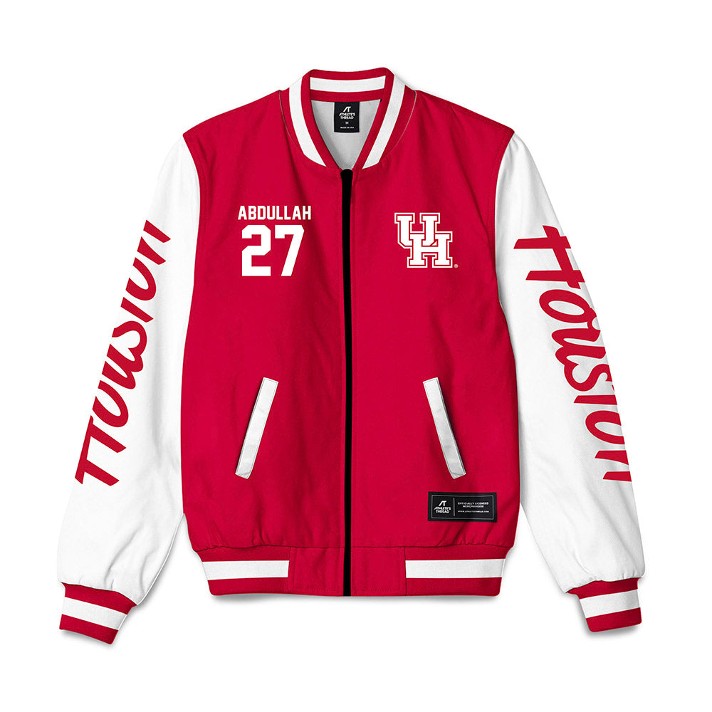 Houston - NCAA Football : Mudassir Abdullah - Bomber Jacket-0