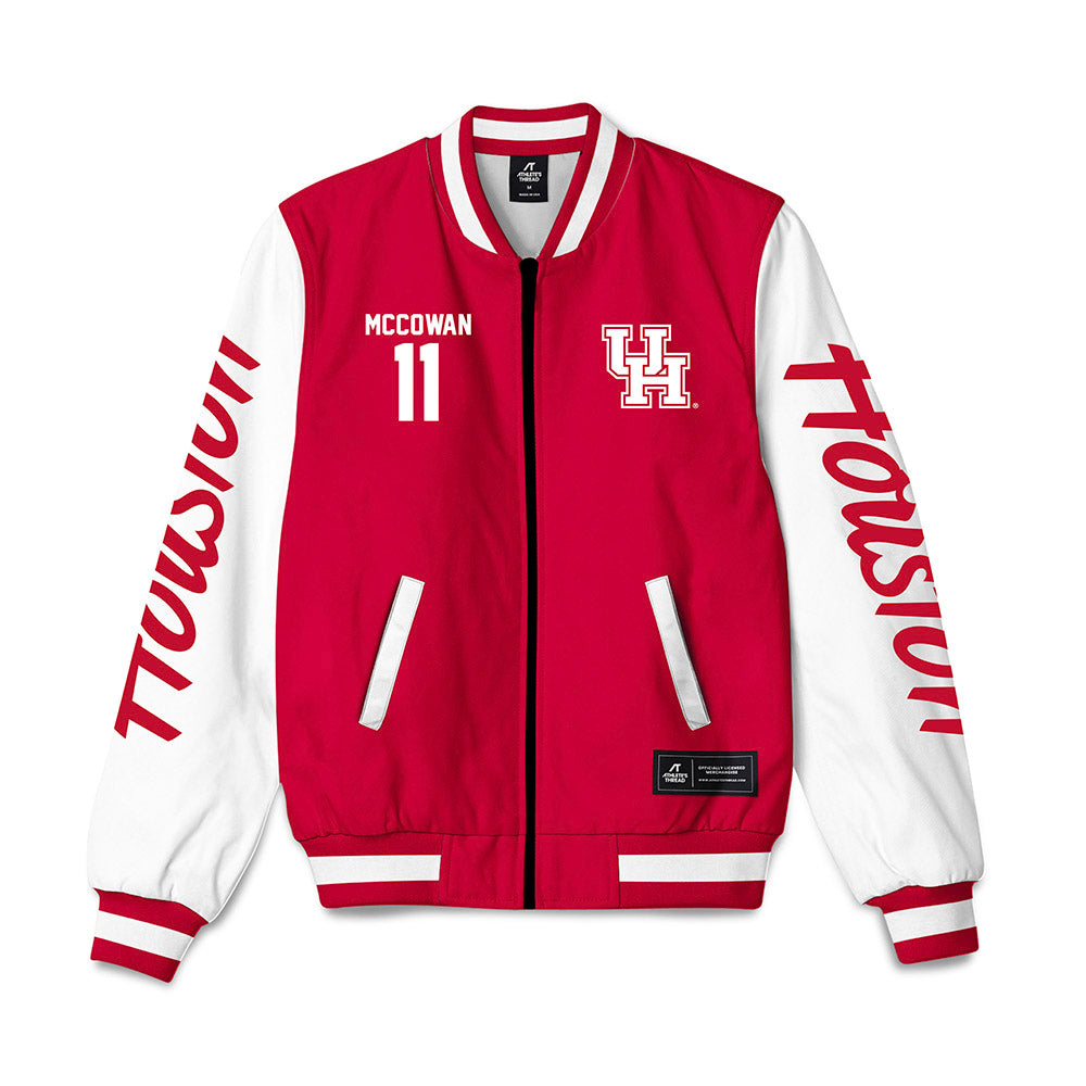 Houston - NCAA Women's Basketball : Raegan Mccowan - Bomber Jacket-0