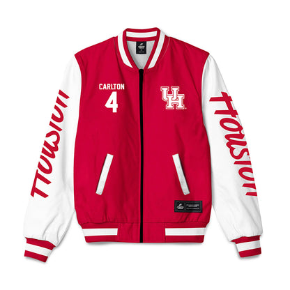Houston - NCAA Women's Basketball : Madison Carlton - Bomber Jacket-0